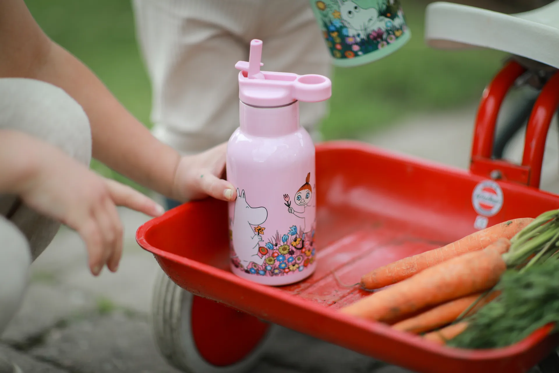 Mumi Eng vandflaske 34 cl, Pink Rätt Start