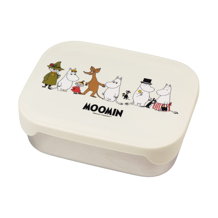 Mumi Familie madkasse metal 13x17 cm - Beige - Rätt Start