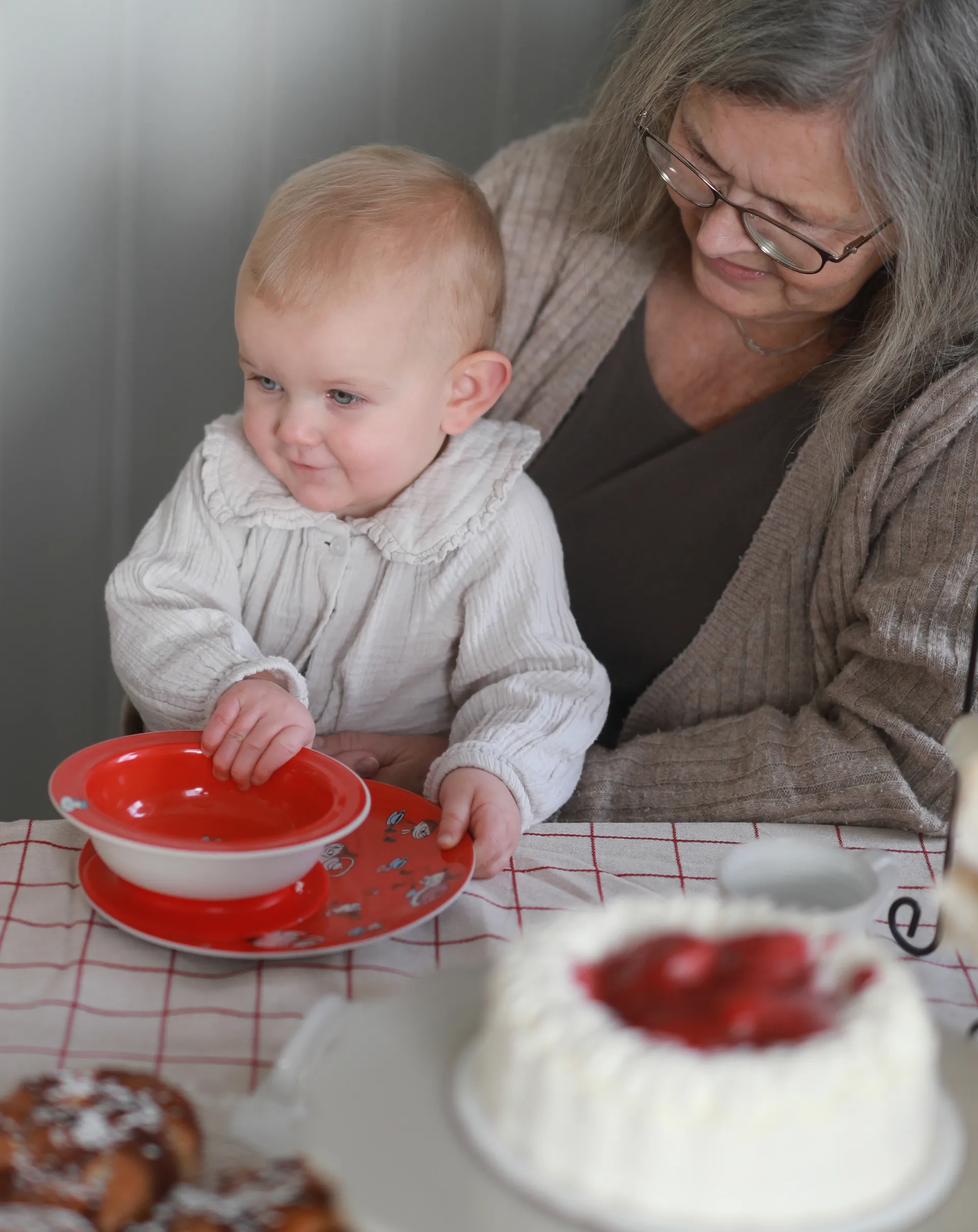 Mumi Lille My sugekopstallerken Ø15,5 cm, Rød Rätt Start