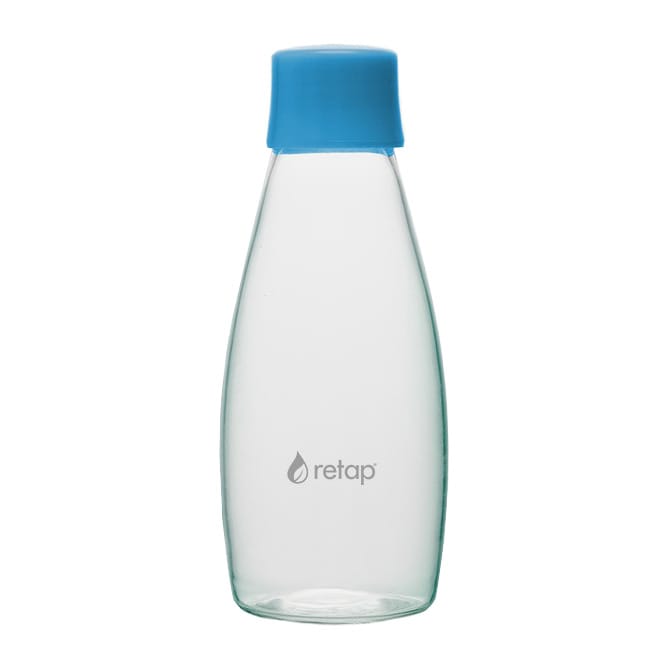 Retap Go 05 glasflaske skrueprop 50 cl - Light blue - Retap