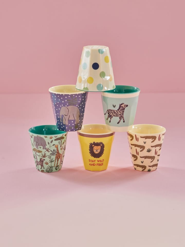 Rice børnekop small 6-pak, Multi RICE