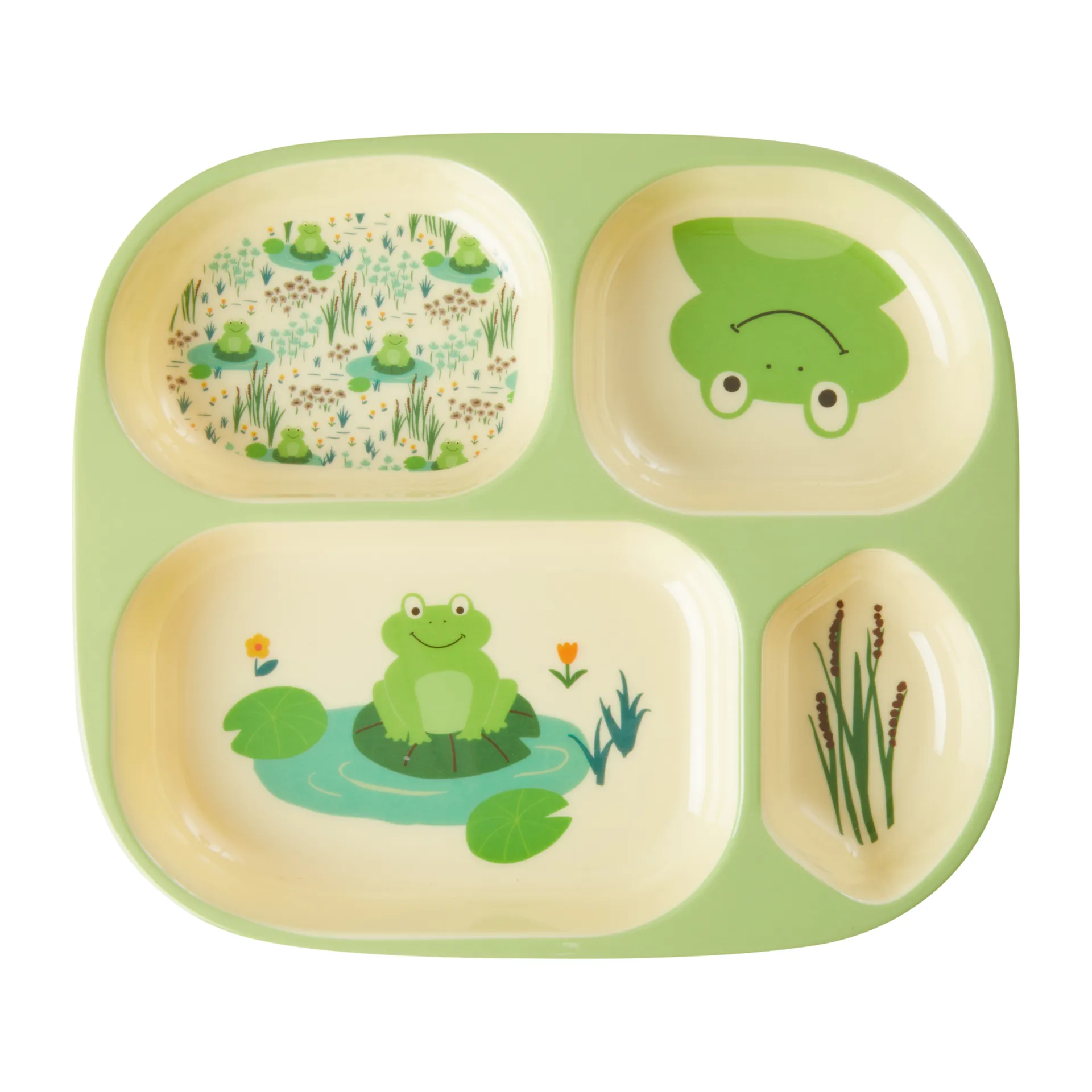 Rice børneservice 4 dele, Frog RICE