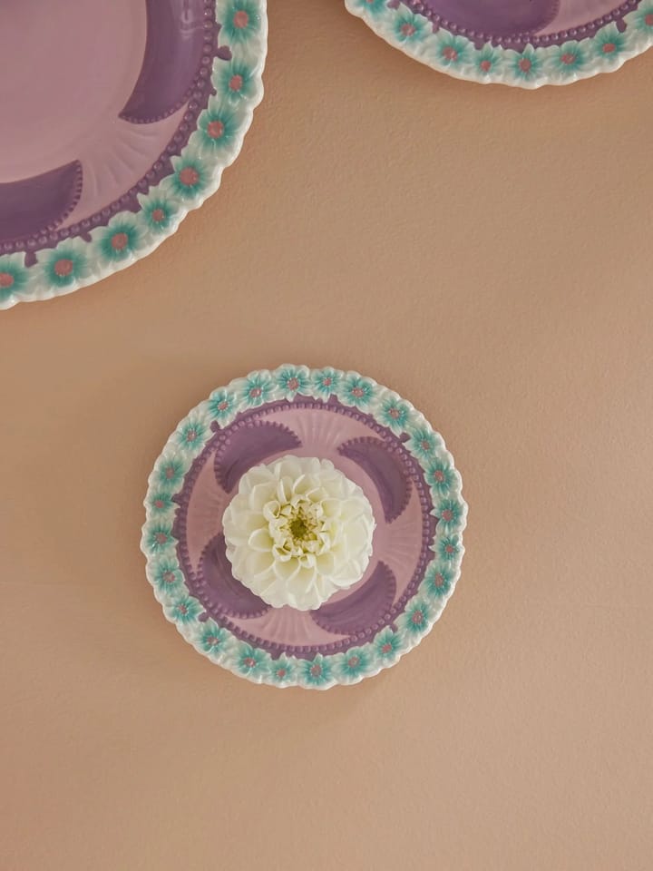 Rice Embossed Flower asiet Ø15 cm, Lavender RICE