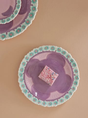Rice Embossed Flower asiet Ø20 cm - Lavender - RICE