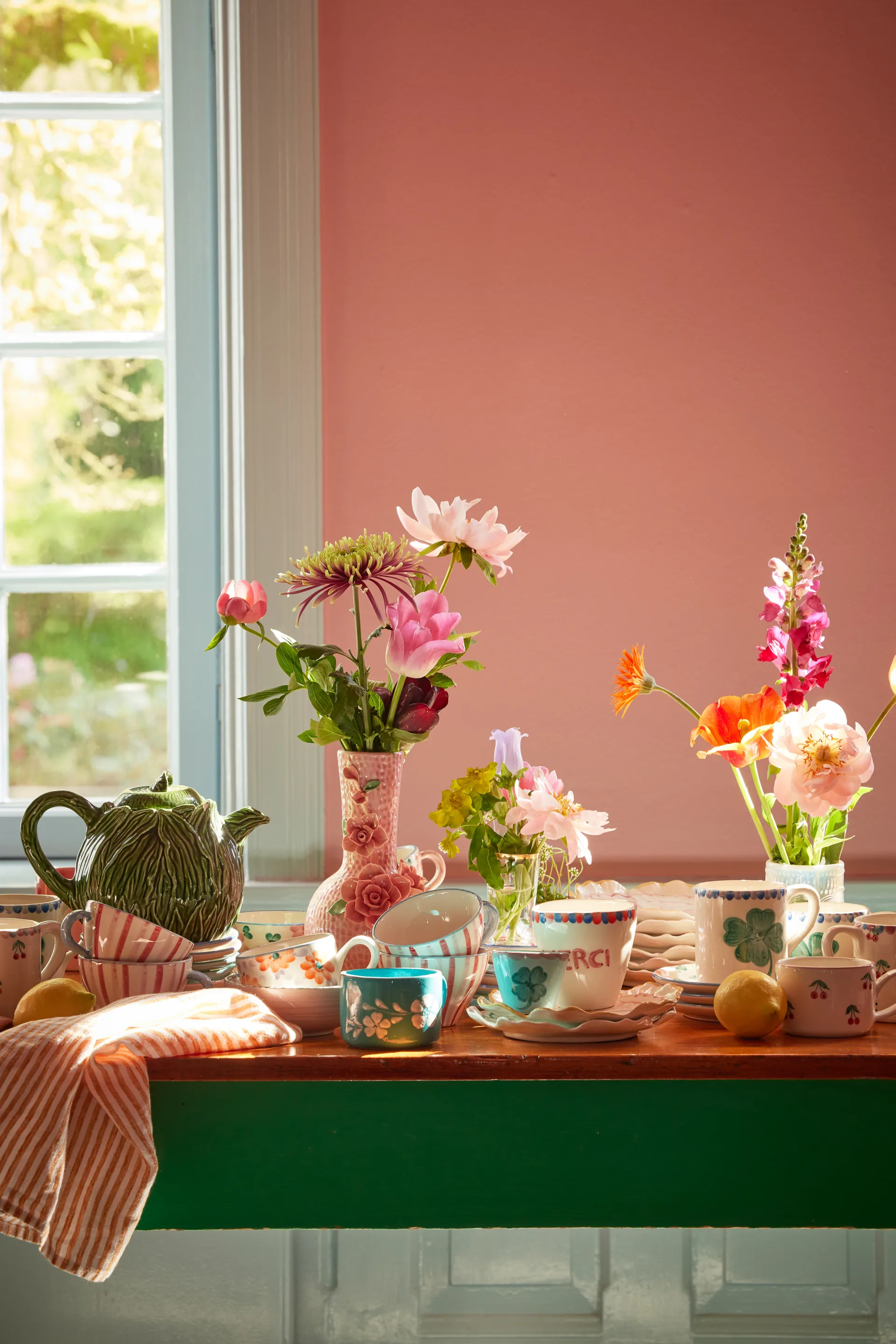 Rice keramik kop 42 cl, Good Luck Clover RICE