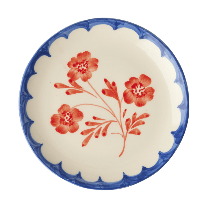 Rice keramik tallerken Ø15 cm - Vintage Flower - RICE