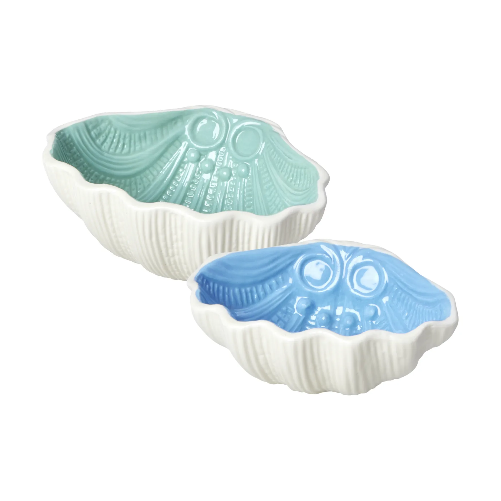 Rice keramikskål 2 dele, Soft green RICE