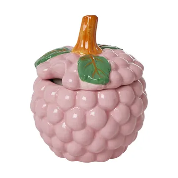 Rice keramikskål med låg - Pink - RICE