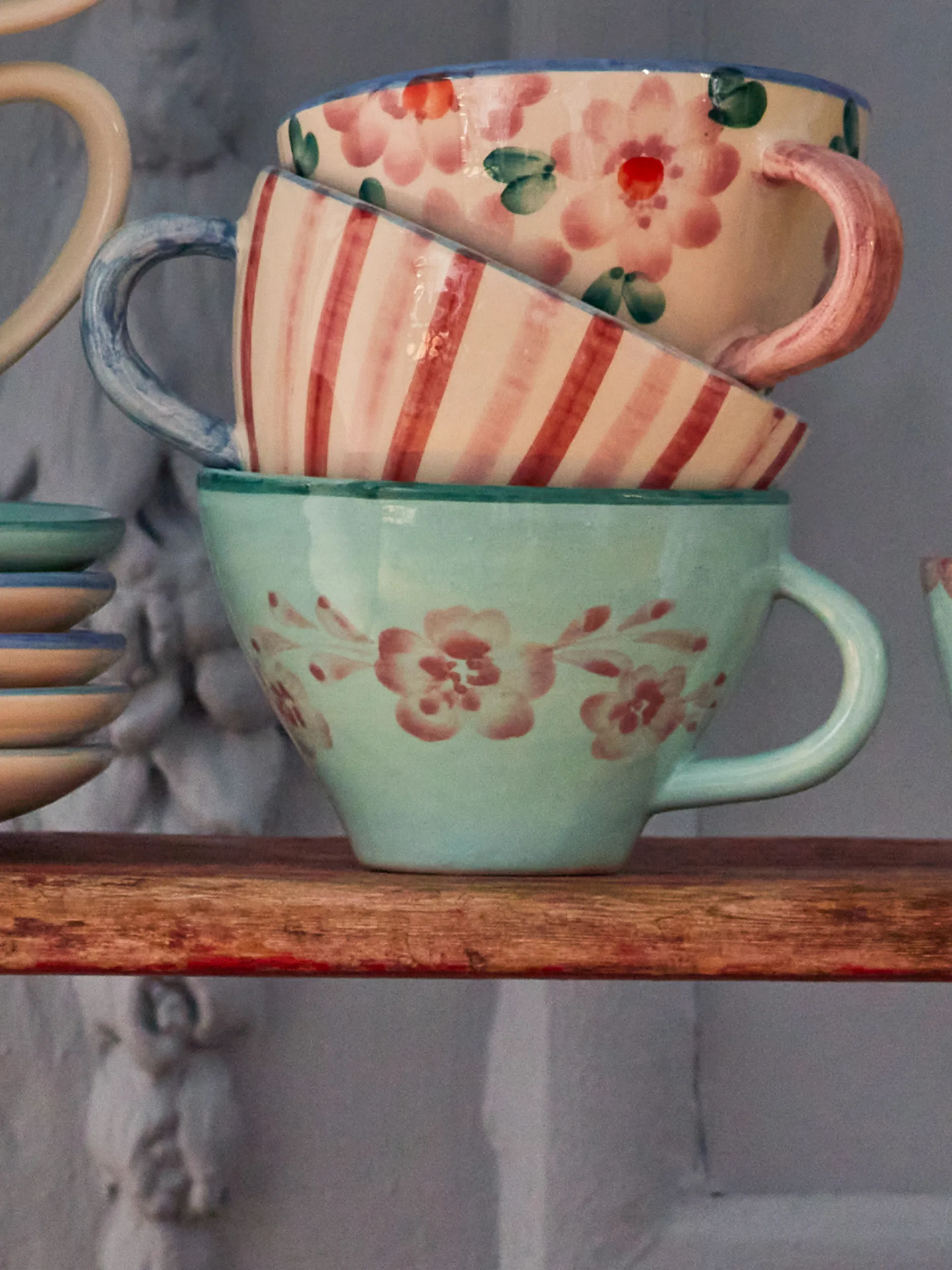 Rice keramisk tekop, Vine RICE