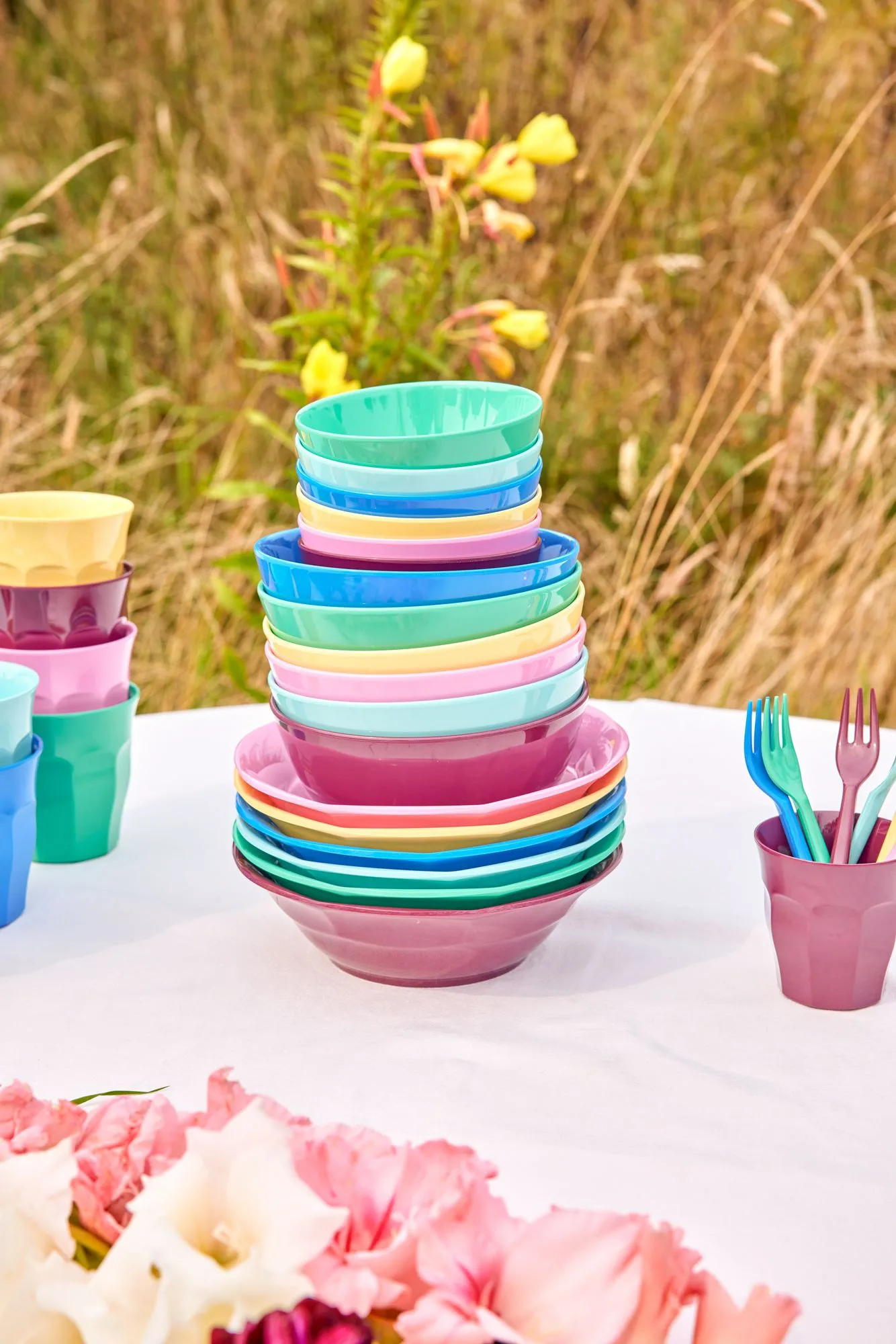 Rice melaminskål medium 70 cl 6-pak, Show your true colors RICE