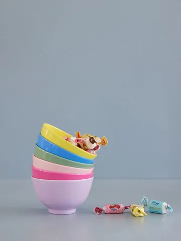 Rice melaminskål small Ø11 cm 6 dele - Multicolor - RICE