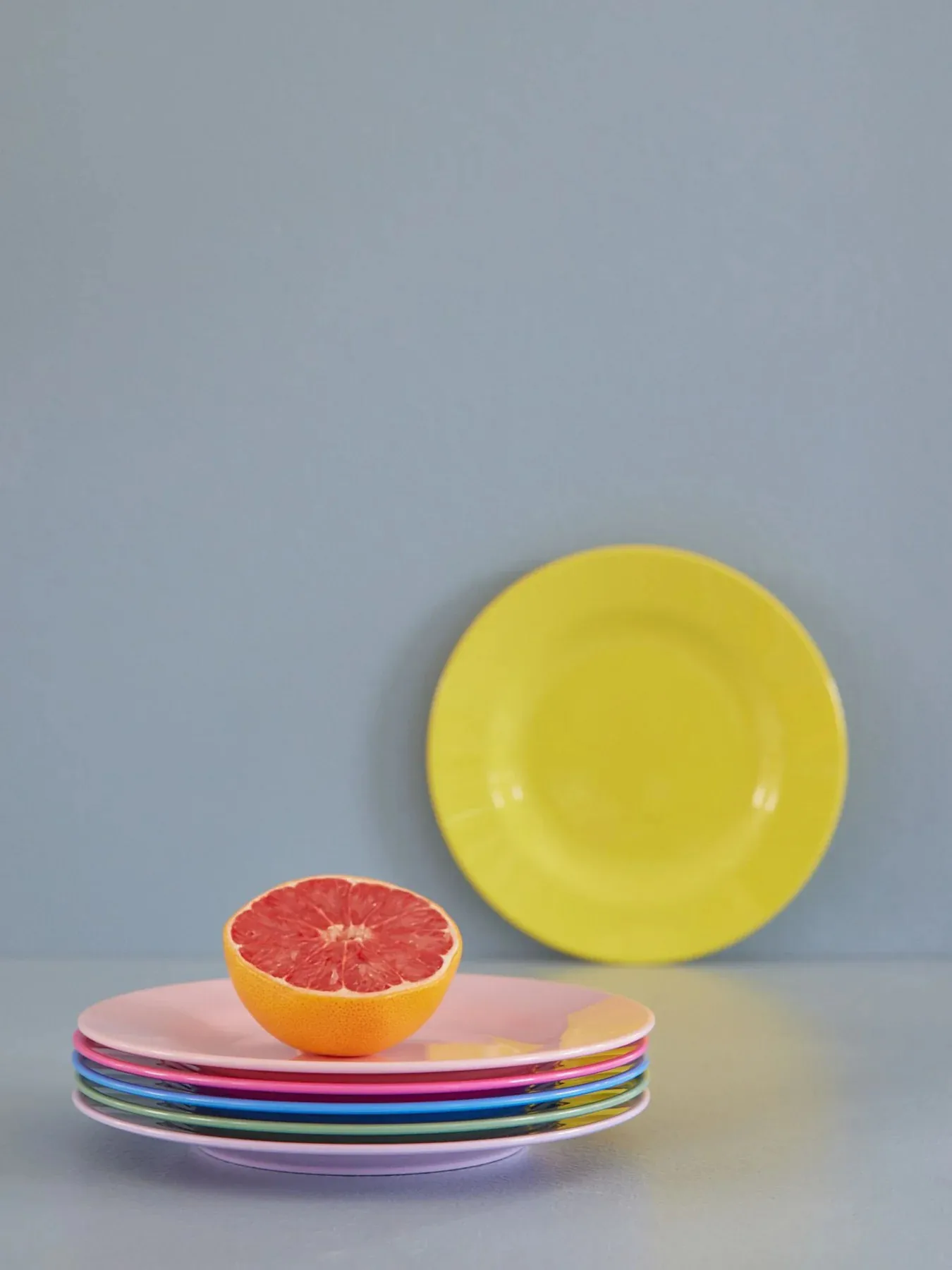 Rice melamintallerken 20 cm 6-pak, Multicolor RICE