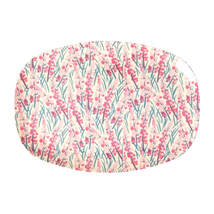 Rice melamintallerken 22 x 30 cm - Floral field - RICE
