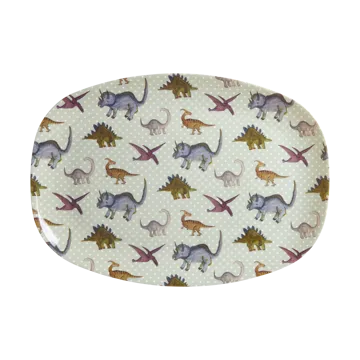 Rice melamintallerken 22 x 30 cm - New Dino - RICE