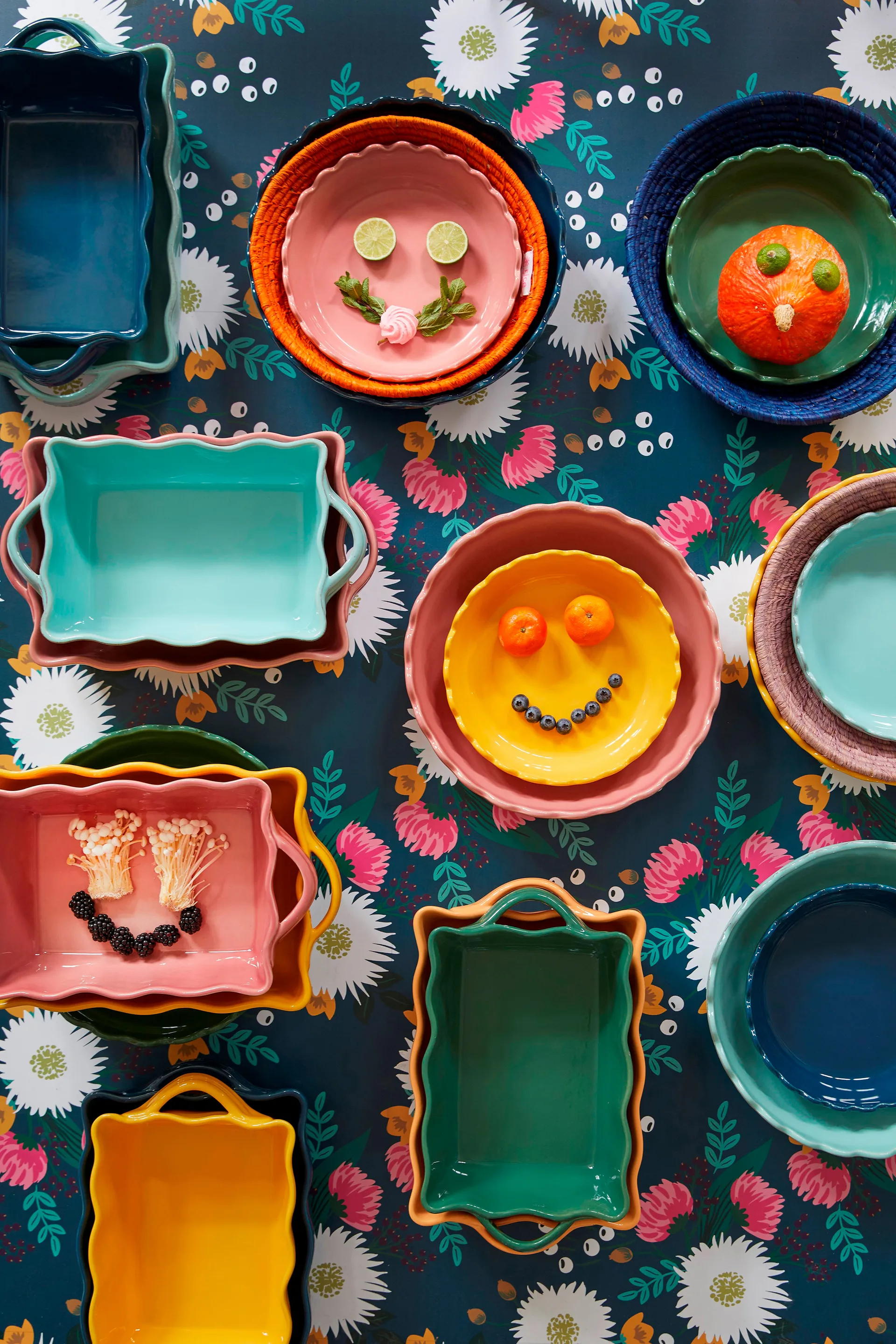 Rice ovnform 16x25 cm, Lyserød RICE