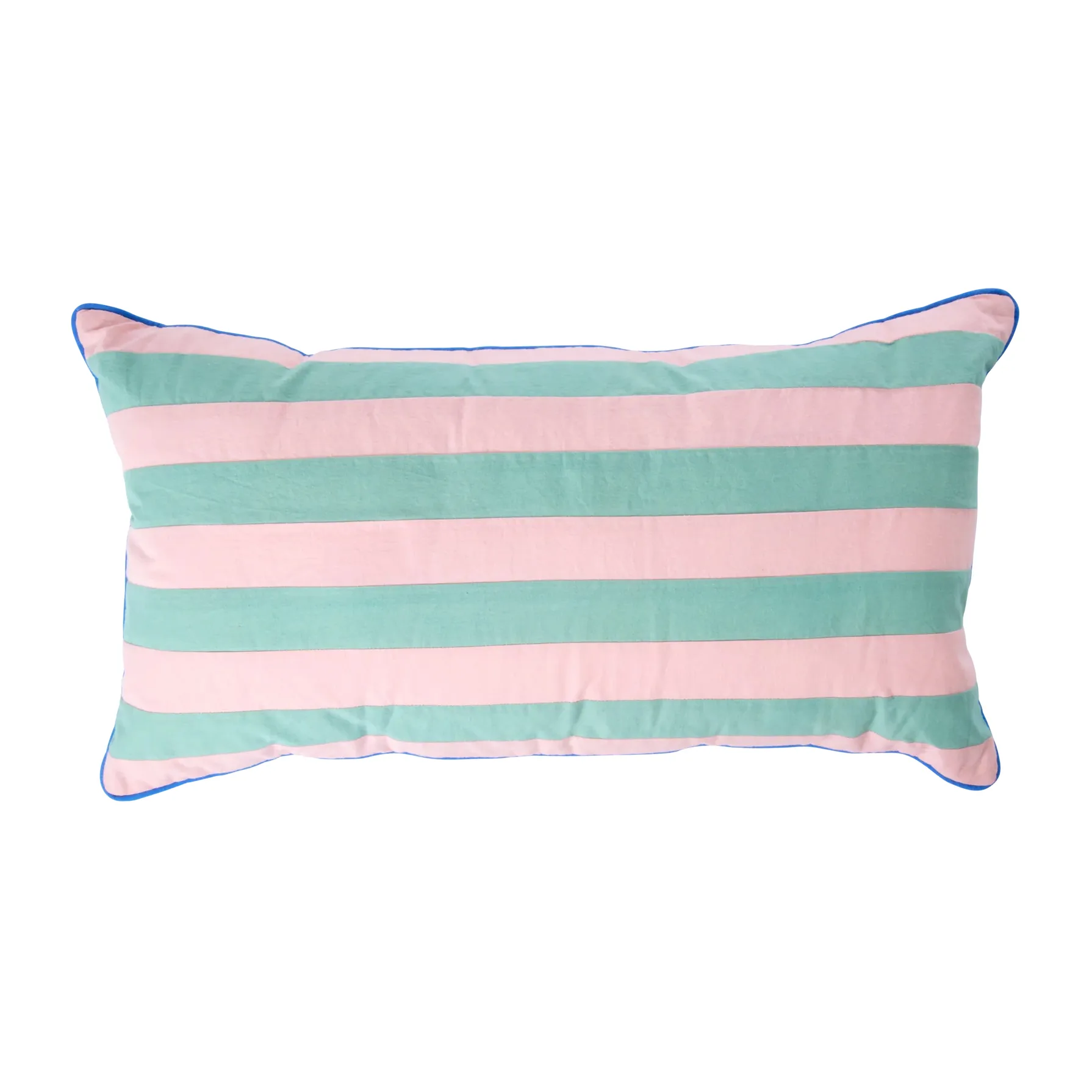 Rice pude stribet 30x60 cm, Pink/Green RICE