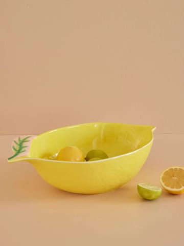 Rice salatskål citron 24x41 cm - Yellow - RICE