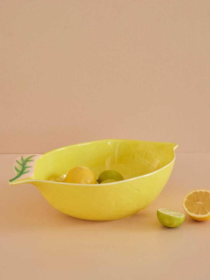 Rice salatskål citron 24x41 cm, Yellow RICE