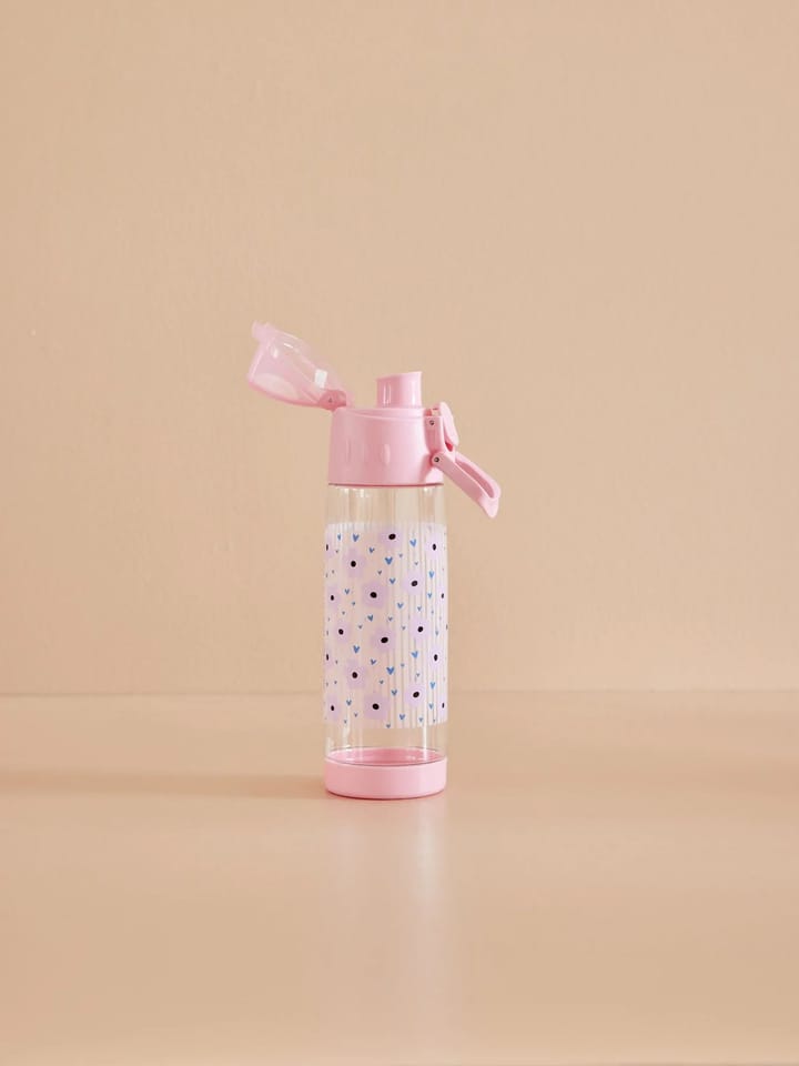Rice vandflaske børn 50 cl - Flower print/Pink - RICE