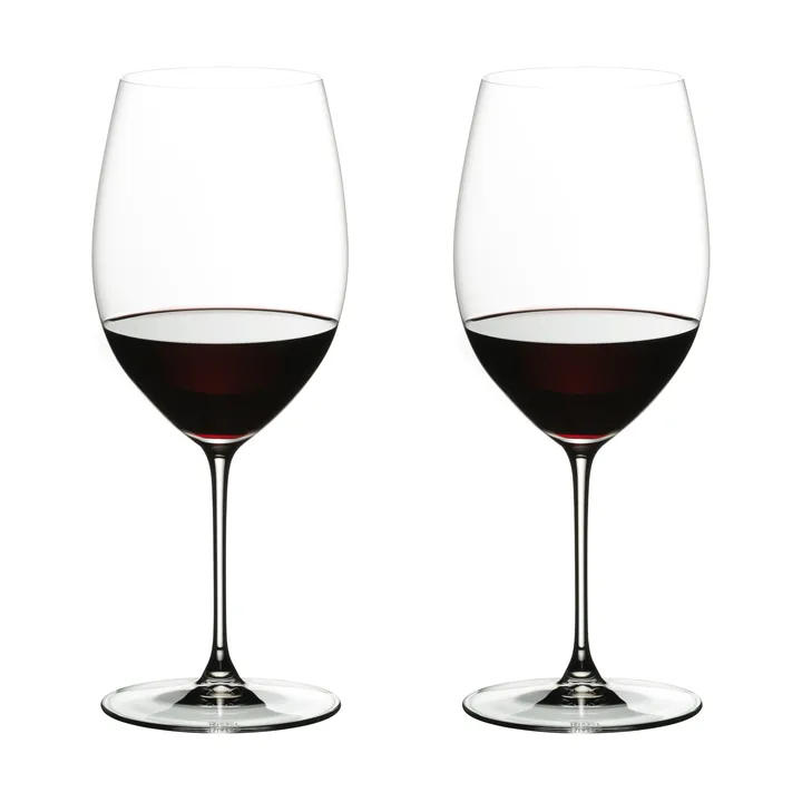 Veritas Cabernet-Merlot vinglas 66,7 cl - 270-årsjubilæum, 2-pak - Riedel