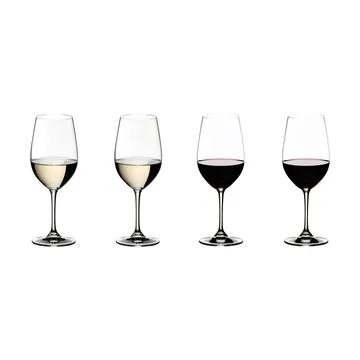 Vinum Riesling-Zinfandel vinglas 40,4 cl - 270-årsjubilæum, 4-pak - Riedel