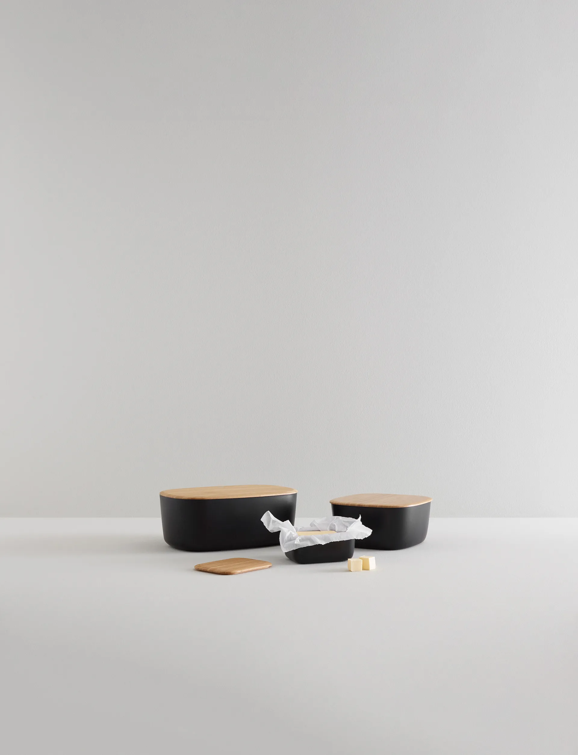 BOX-IT brødkasse 23x23 cm, Black RIG-TIG