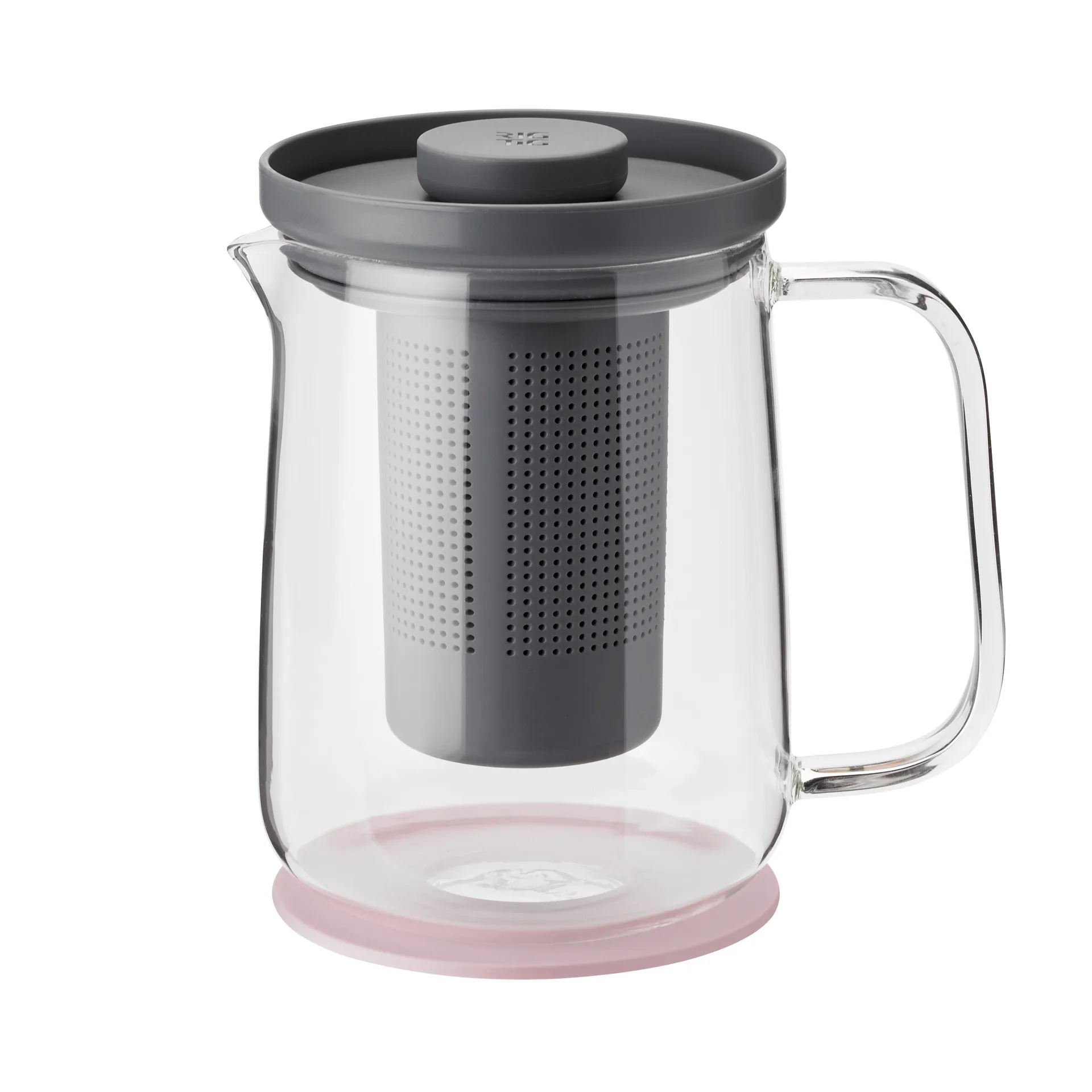 Brew-It tebrygger 0,7 L, Grå/Lyserød RIG-TIG