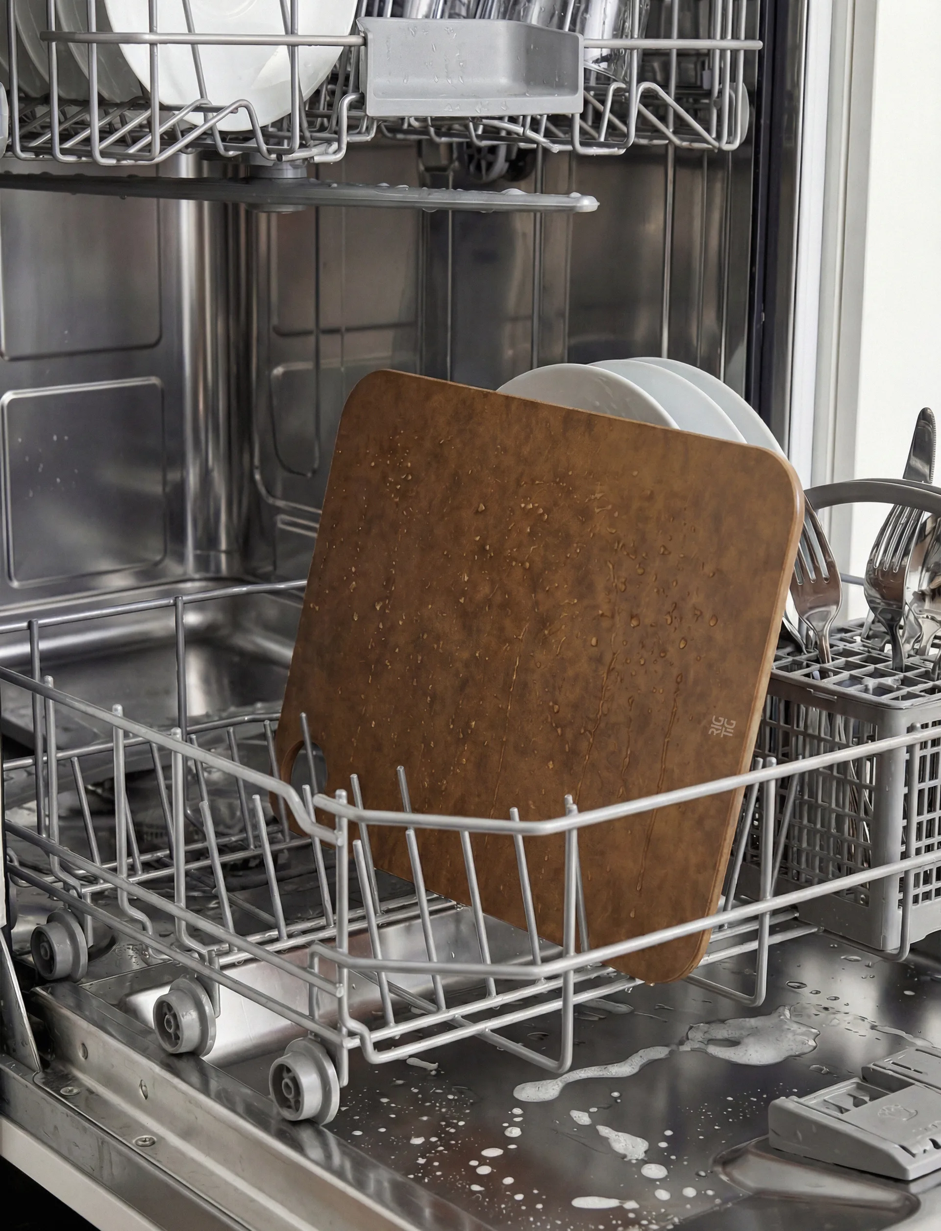 CUT-IT skærebræt, Brown, 23,5x31 cm RIG-TIG