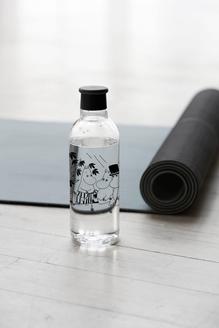 DRINK-IT Mumin vandflaske 0,75 L, Black RIG-TIG