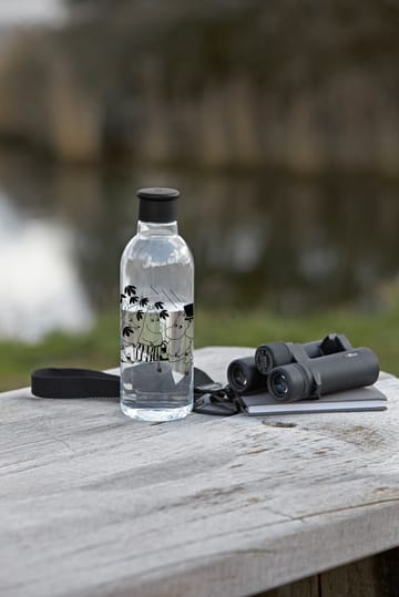 DRINK-IT Mumin vandflaske 0,75 L - Black - RIG-TIG