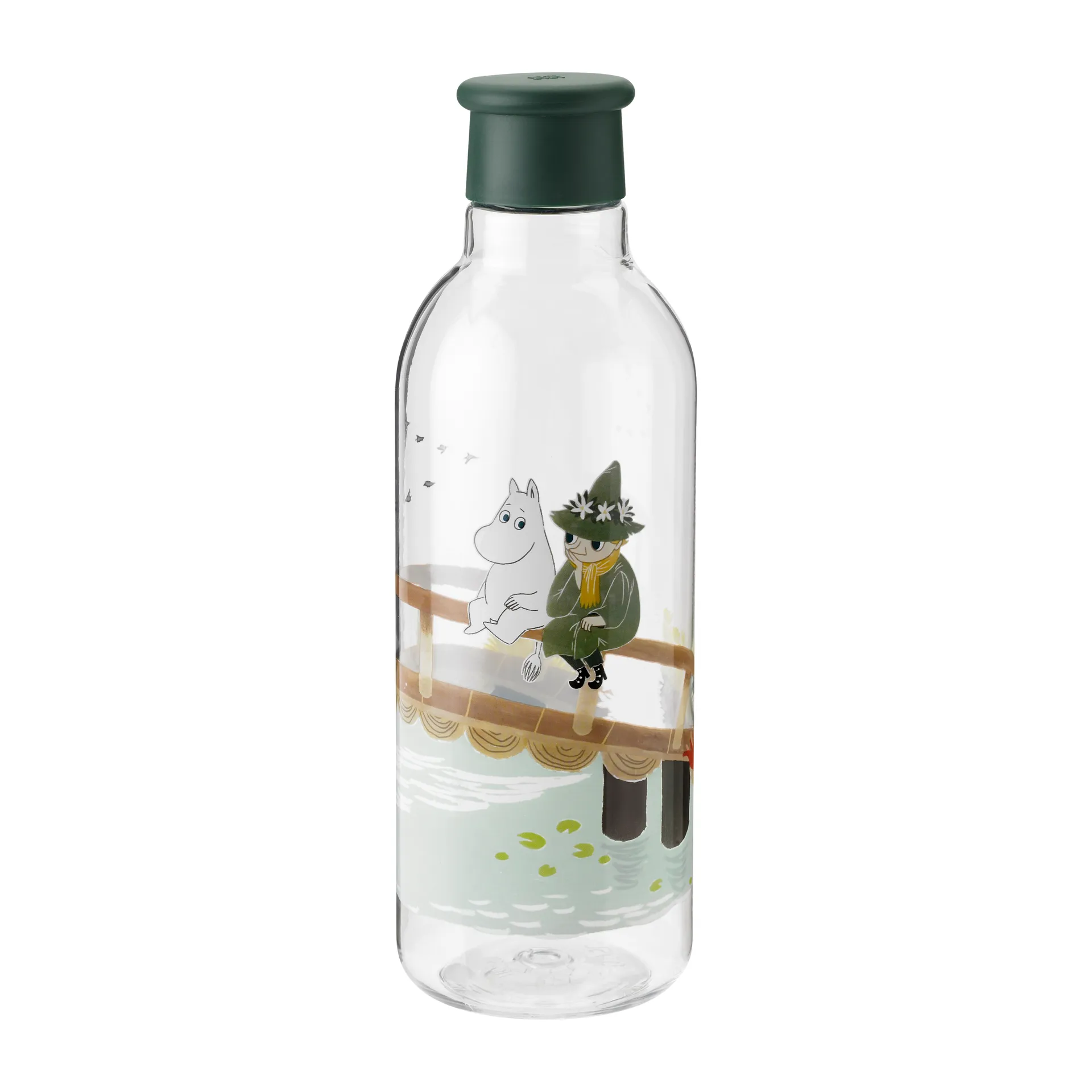 DRINK-IT Mumin vandflaske 0,75 L, Dark green RIG-TIG