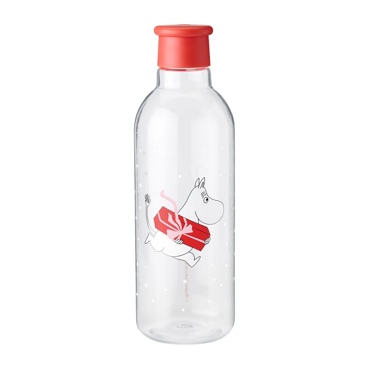 DRINK-IT Mumin vandflaske 0,75 L - Red - RIG-TIG