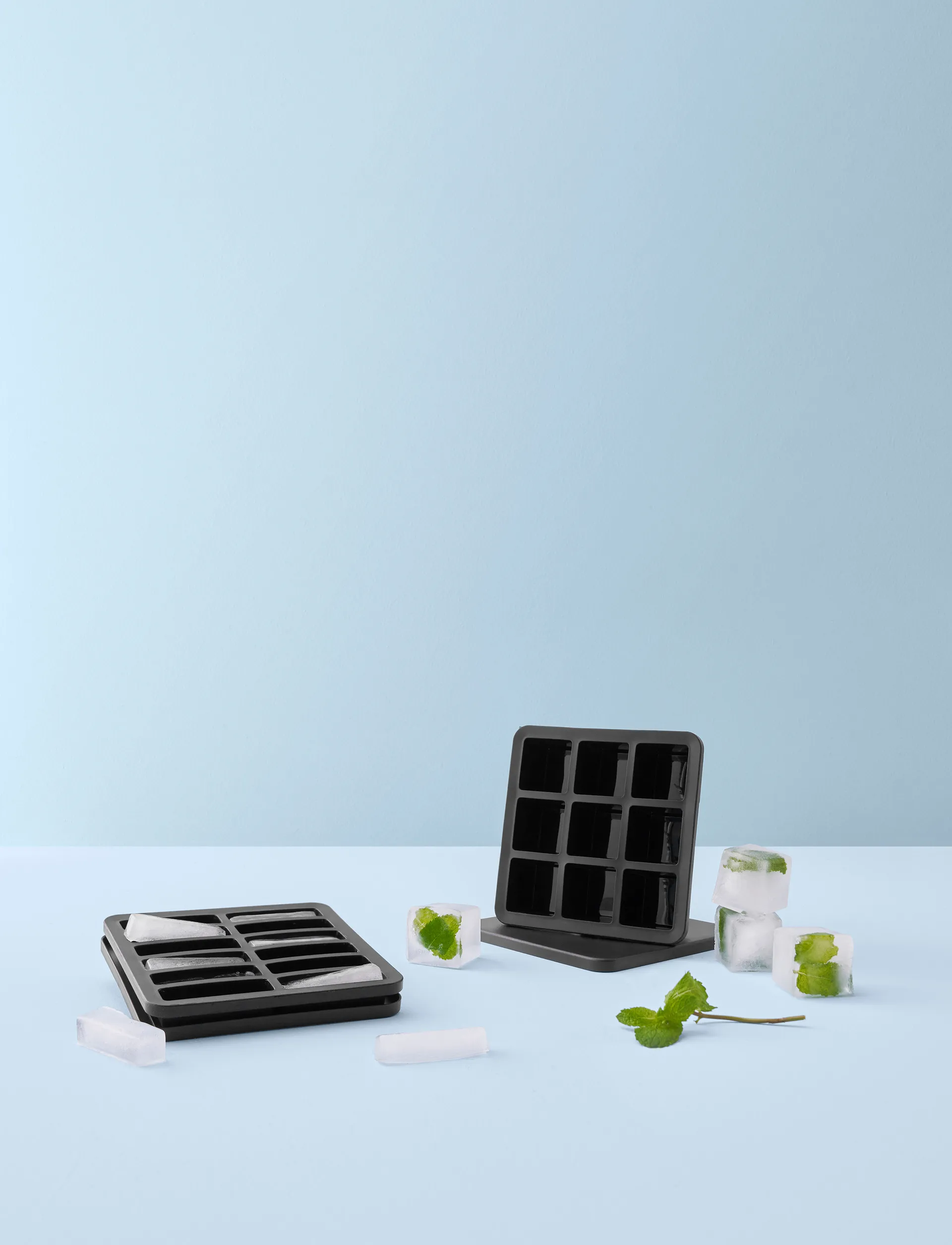 FREEZE-IT isterningebakke med låg, 2,5x19x19 cm RIG-TIG