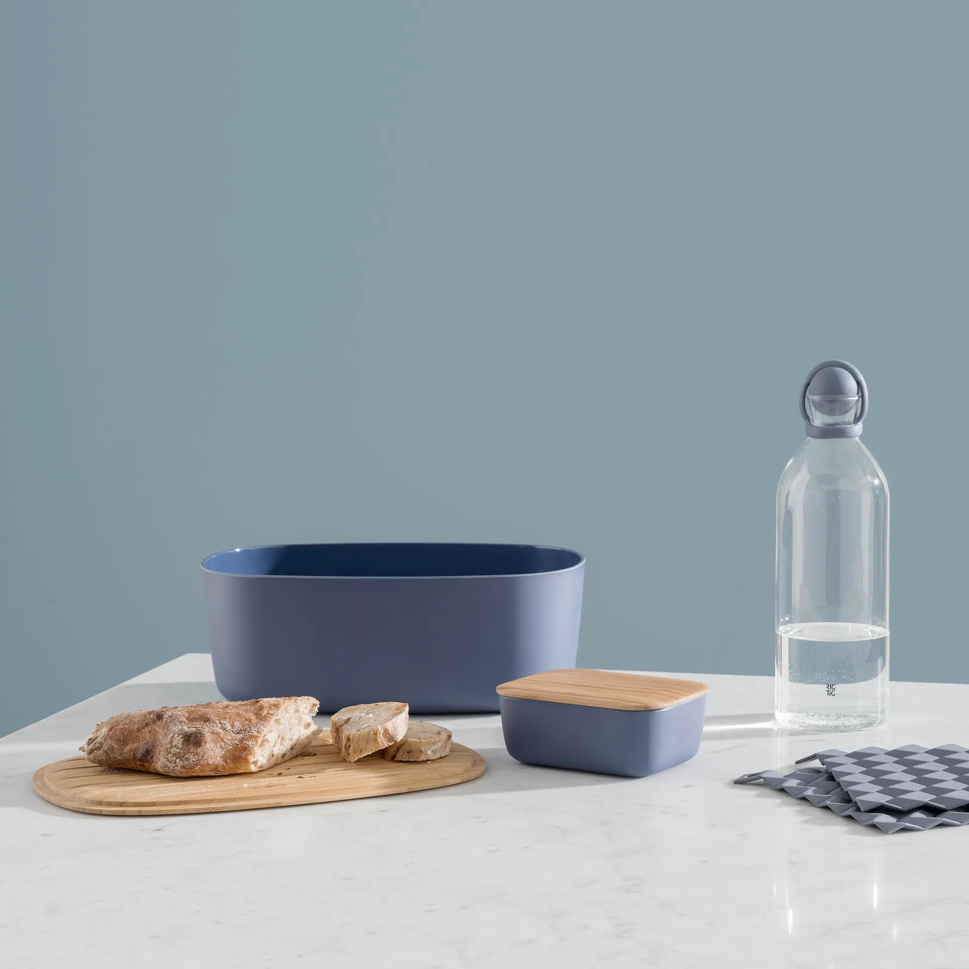 HOLD-ON grydelapper 2-pak, Grå RIG-TIG