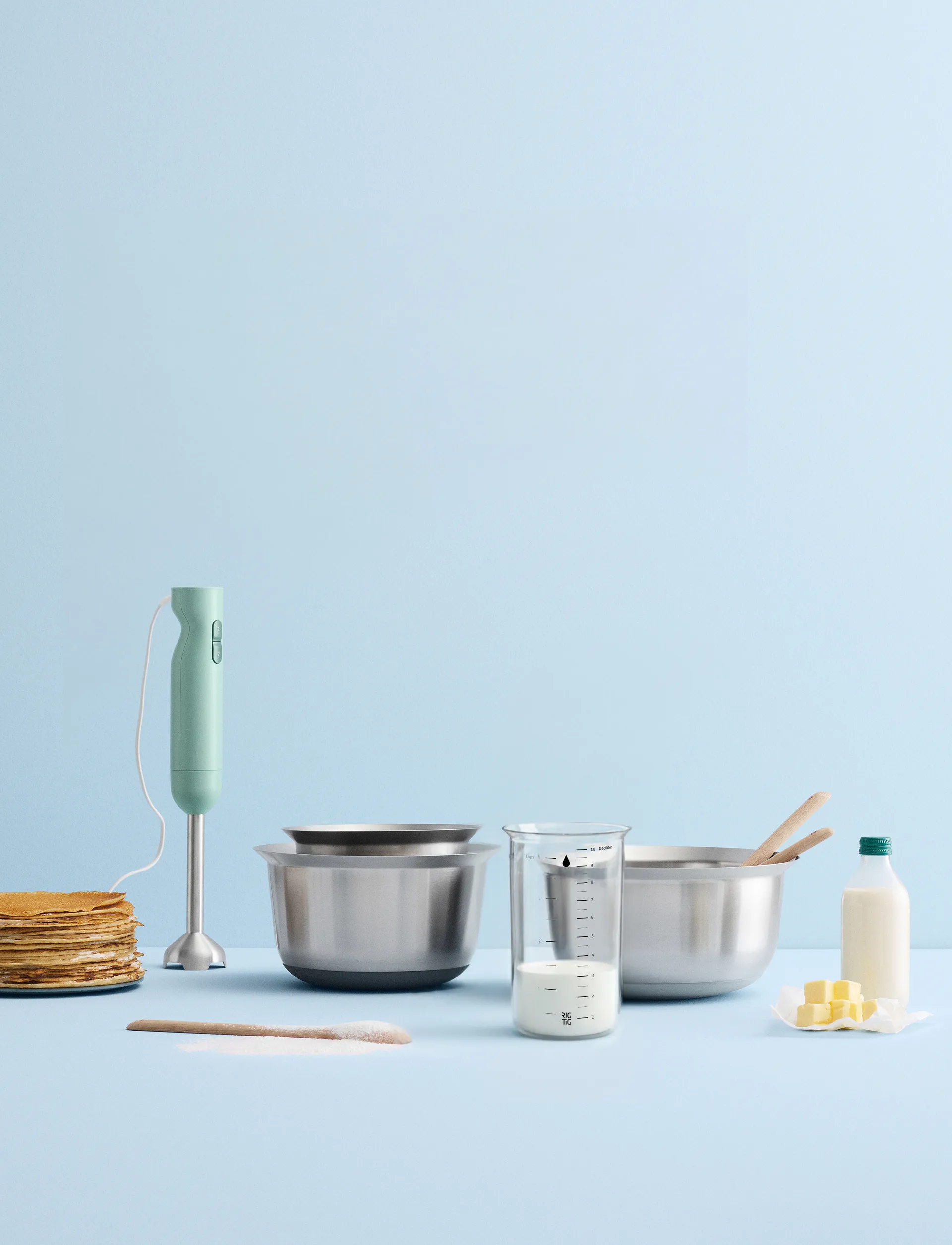 MIX-IT målebæger, Clear, 1 l RIG-TIG