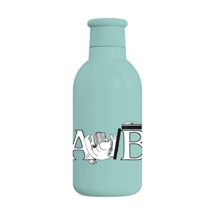 Mumitrolden ABC termoflaske 0,5 L - Moomin turqouise - RIG-TIG