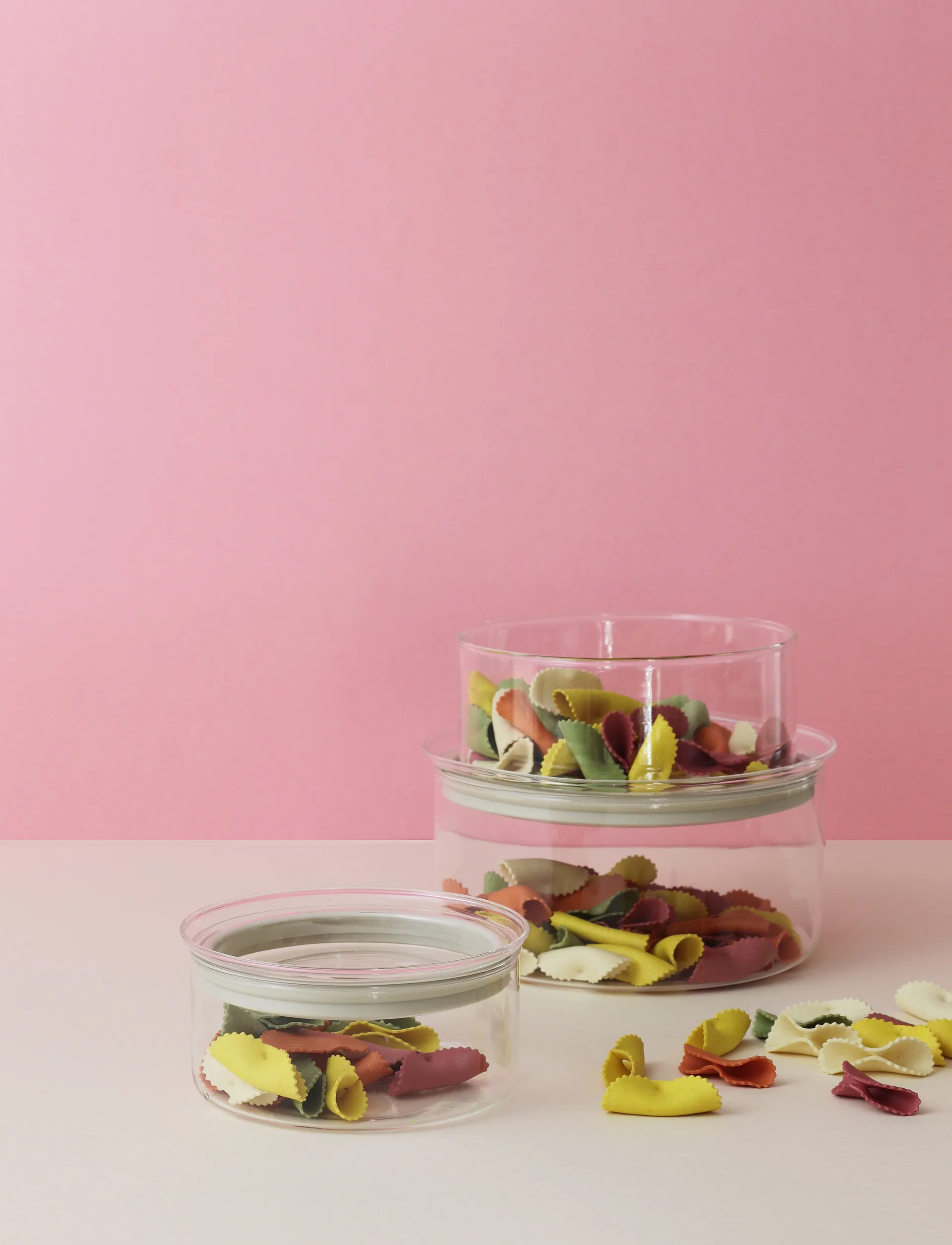 STORE-IT opbevaringskrukke light grey, 1,2 L RIG-TIG