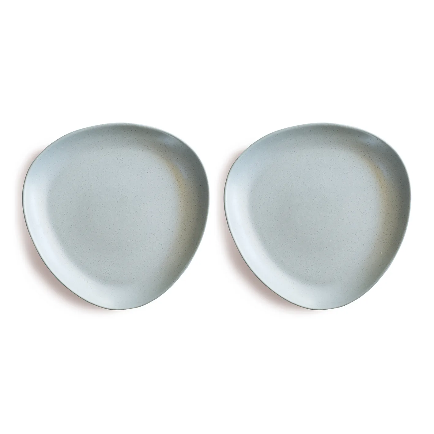 Plate no.34 2-pak, Ash grey Ro Collection