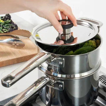 316 Series dampindsats - Rustfrit stål, 18 cm - Robert Welch