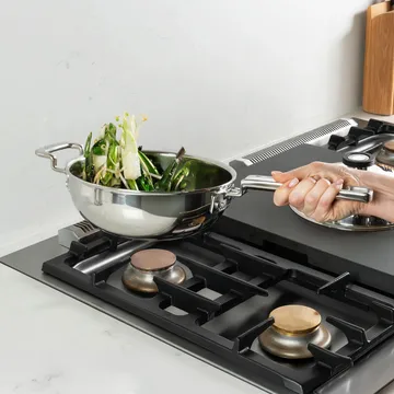 316 Series wokpande - Rustfrit stål, 22 cm - Robert Welch