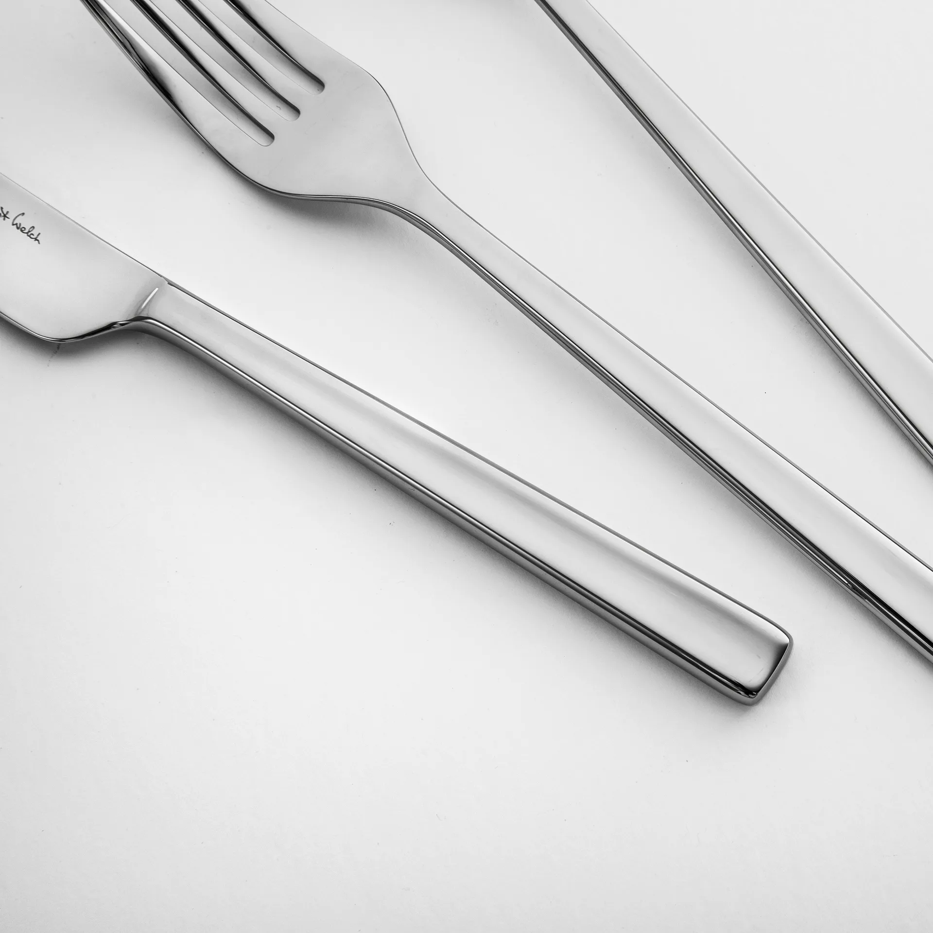 Blockley forretskniv blank, Rustfrit stål Robert Welch