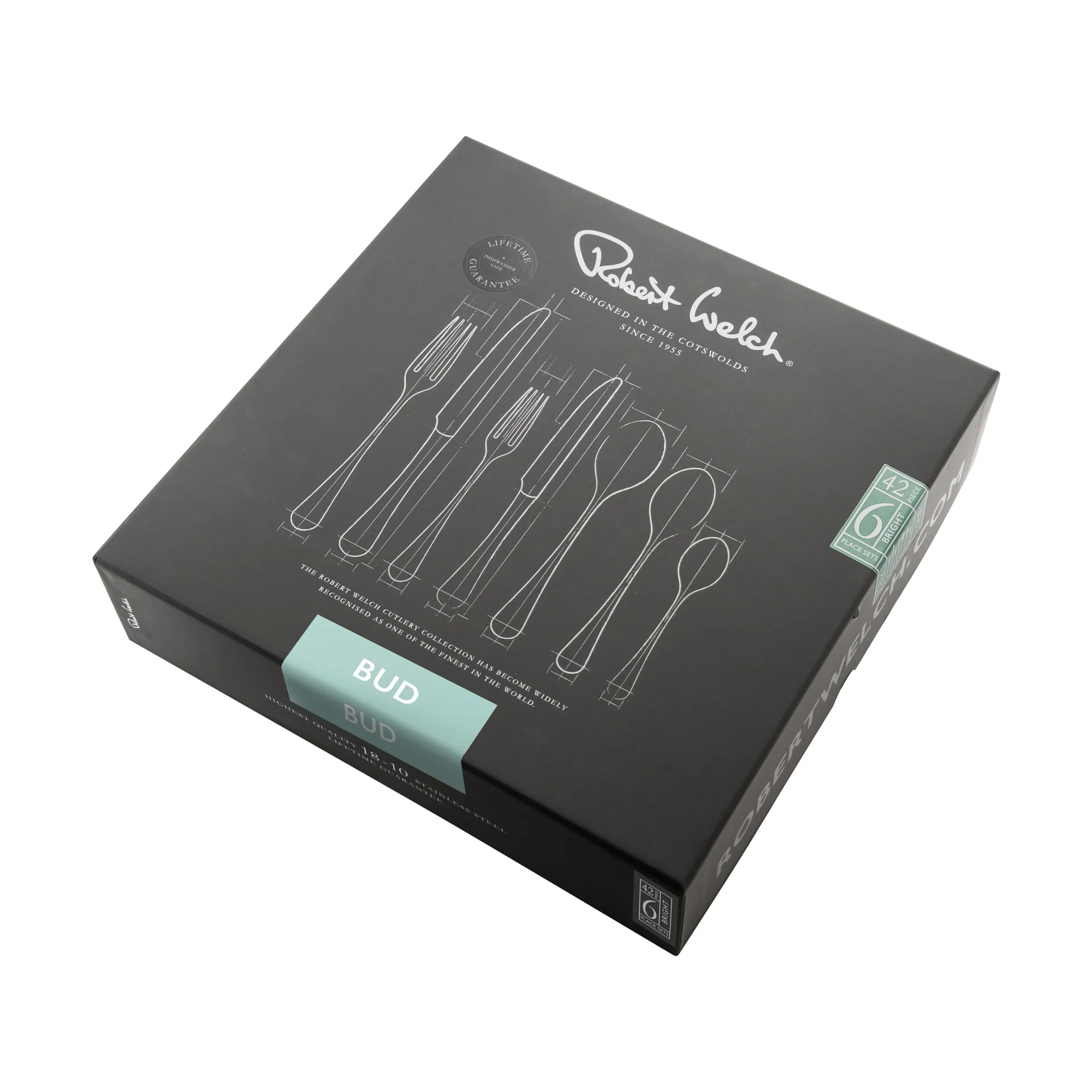 Bud Bright bestiksæt, 42 dele Robert Welch