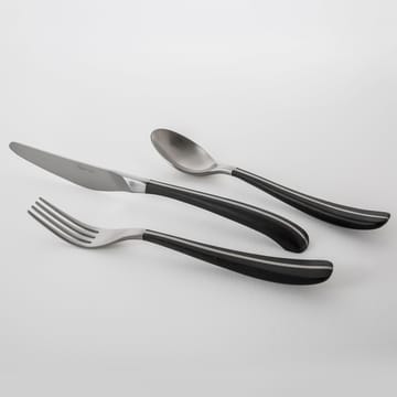 Contour bestik 24 dele - Sort - Robert Welch