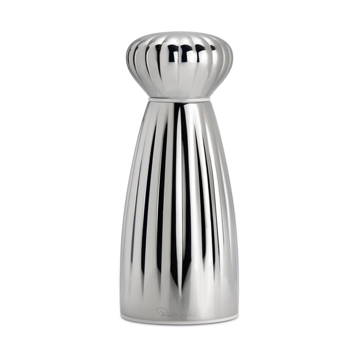 Palm bright saltkværn rustfrit stål 16,8 cm - Hvid - Robert Welch
