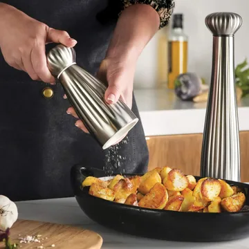 Palm Bright saltkværn - Small-rostfrit stål - Robert Welch