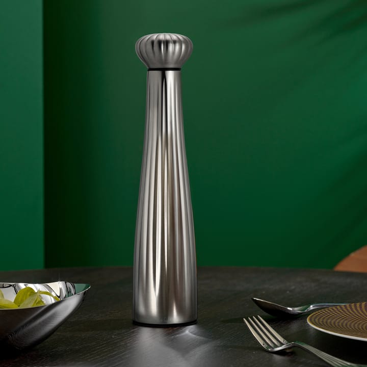 Palm satin peberkværn rustfrit stål 31,2 cm, Sort Robert Welch