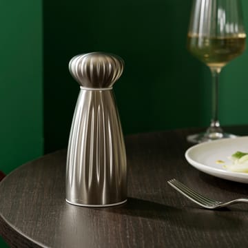 Palm satin saltkværn rustfrit stål 16,8 cm - Hvid - Robert Welch
