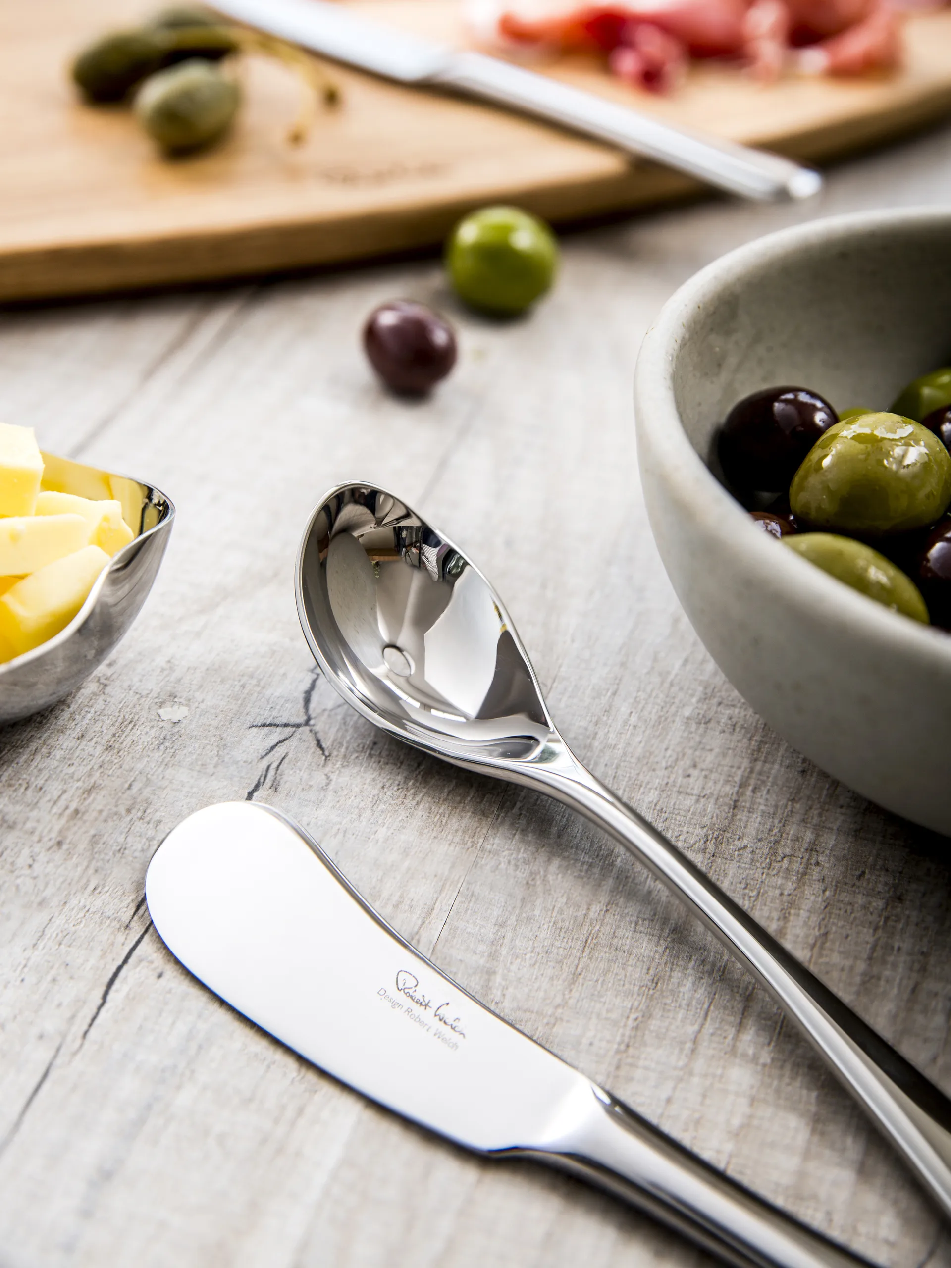 Radford olivenske – blank, Rustfrit stål Robert Welch