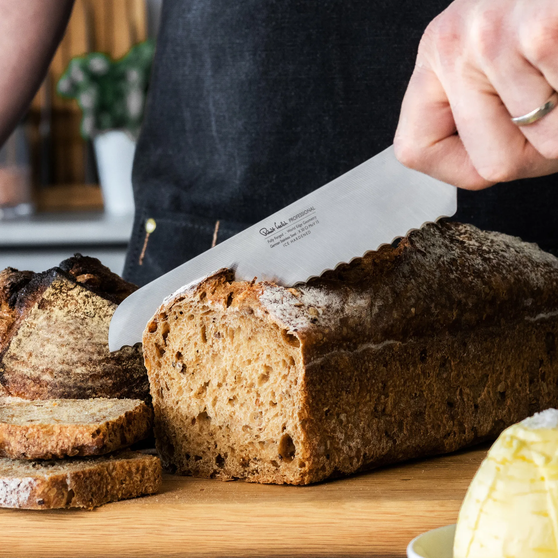 Robert Welch professional brødkniv 22 cm, Rustfrit stål Robert Welch