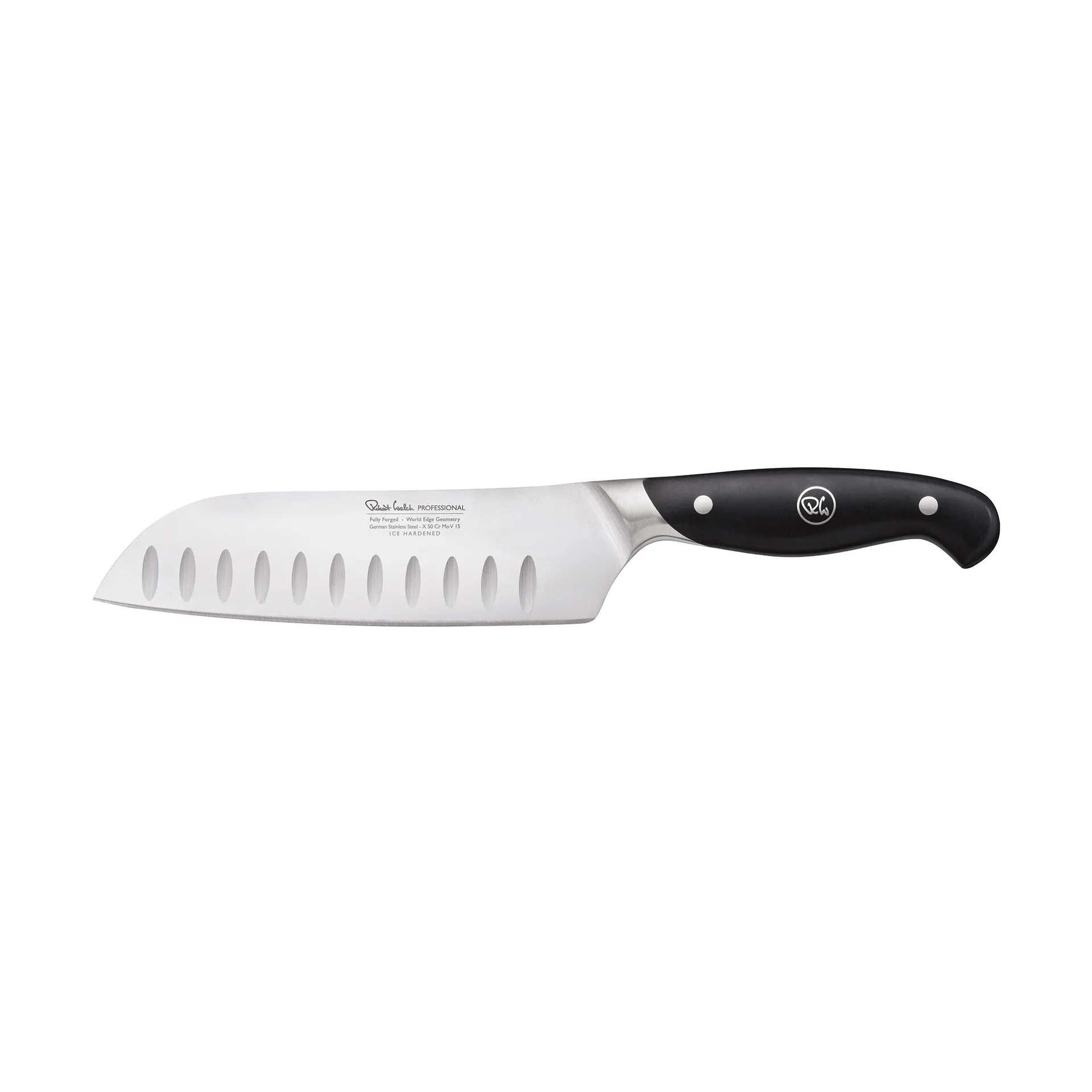 Robert Welch professional santoku kniv 17 cm, Rustfrit stål Robert Welch
